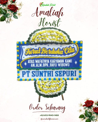 Papan Bunga Duka di Pilangkenceng
