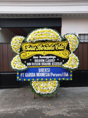 Papan Bunga Duka di Pilangkenceng