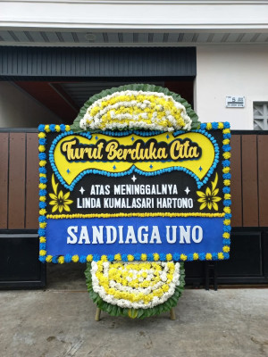 Papan Bunga Duka di Pilangkenceng